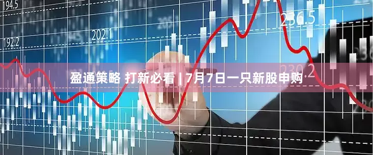 盈通策略 打新必看 | 7月7日一只新股申购